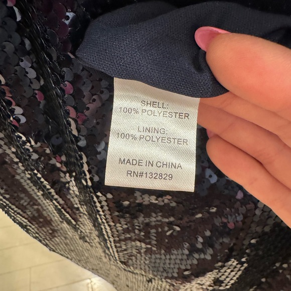 Sequin Mini Dress. Superdown cocktail dress. M - Picture 10 of 11